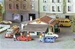 Faller 232542 N Gas Station Kit