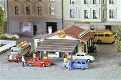 Faller 232542 N Gas Station Kit