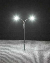 Faller 272121 N LED Double Streetlight Pkg (3)