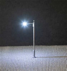 Faller 272222 N Pole-Mast LED Street Light 2-9/16" Tall