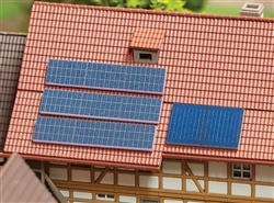 Faller 272916 N Solar Panels 3 Styles pkg 11