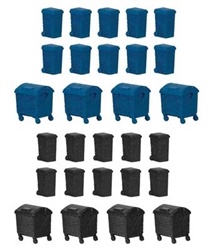 Faller 272919 N Waste Bin Set