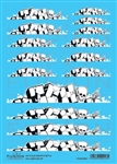Fusion Scale Graphics 200216 N Graffiti Decal Set Set #12