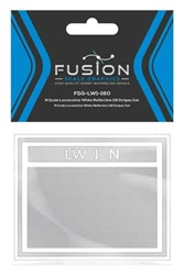 Fusion Scale Graphics 260002 N Railroad Locomotive White Reflective Sill Stripes Set