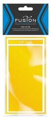 Fusion Scale Graphics 360003 O Railroad Locomotive Yellow Reflective Sill Stripes Set