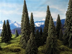Grand Central Gems T1 Pine Trees 5" 12.7cm pkg 10