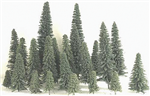 Grand Central Gems T7 Pine Trees 11" 27.9cm pkg 3