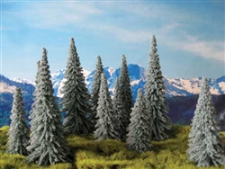 Grand Central Gems T9 Spruce Trees 5" pkg(10)