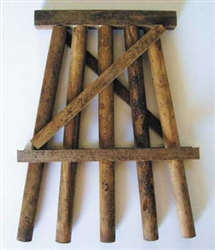 Grand Central Gems TB1 HO Wood Trestle Bents Assembled Small 3" Tall pkg(5)