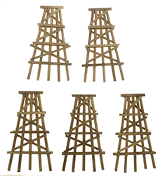 Grand Central Gems TB9 N Large Trestle Bents Pk 5