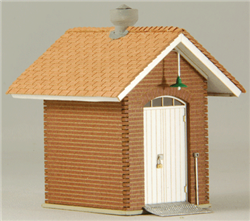 GCLaser 19064 HO Brick Oil Shed Kit