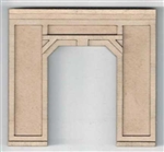 GCLaser 9107 N Single-Track Concrete Tunnel Portal Laser-Cut Wood Kit