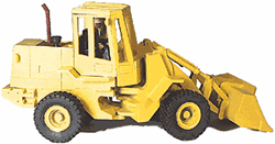 GHQ 61003 HO Construction Equipment Unpainted Metal Kit Front End Loader