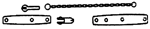 Grandt Line 114 O Clevis Chain & Brake Lever Set