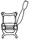Grandt Line 3016 O Coach Seats Narrow Gauge Wood Ends