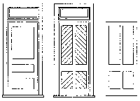 Grandt Line 3608 O Rio Grande Waiting Room Doors With Frame