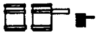Grandt Line 5012 HO Stake Pockets w/Single U-Bolt Plastic Pkg 24