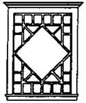 Grandt Line 5206 HO Windows Diamond Patterned