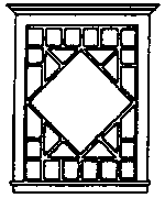 Grandt Line 5206 HO Windows Diamond Patterned