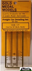 Gold Medal 16017 N Roofwalks For Con-Cor Mechanical Reefer