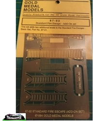 Gold Medal 8702 HO Standard Fire Escape Kit 2-Sory Add-On Set