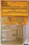 Gold Medal HO Fancy Fire Escape Kit 2-Story Add-On Set
