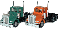 Herpa 15276 HO American Trucks Tractor Only Kenworth W-900 3-Axle Conventional Short Chassis Painted