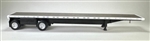 Herpa 415479 HO 48' Spread-Axle Highboy Flatbed Trailer Assembled Black