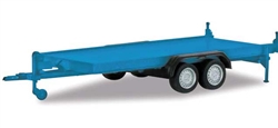 Herpa 52450 HO 2-Axle Trailer For Cars or Pick-Ups