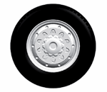 Herpa 52931 HO Truck Accessories All-Terrain Front Axle Type 1 Pkg 8