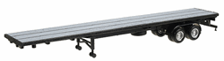 Herpa 5294 HO Semi Trailer No Tractor 48' Flatbed Trailer