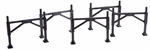 Herpa 5388 HO Trailer Stands Pkg 5 w/ Sand Shoes