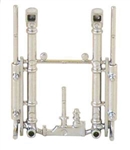 Herpa 5425 HO Heavy-Duty Exhaust System Chrome-Plated Pkg 2