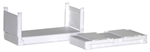 Herpa 5460 HO 20' Stackable Flat Container 2-Pack Undecorated