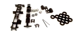 Herpa 5485 HO Kenworth-Peterbilt-GMC Long Chassis Kit Unpainted Black