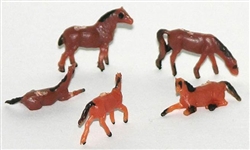 Herpa 63712 N Assorted Horses pkg50