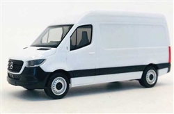 Herpa 6593 HO 2018 Mervedes-Benz Sprinter High-Roof Cargo Van Assembled Various Standard Colors