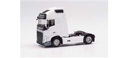 Herpa 6613 HO Peterbilt Super-B Tractor w/Log Trailer & Load Assembled Light Blue Black