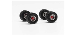 Herpa 876086 HO Wheelsets Trail Tires 2/