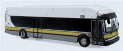Iconic Replicas 1600575 N New Flyer Xcelsior Charge XN40 Transit Bus Assembled Painted Unlettered