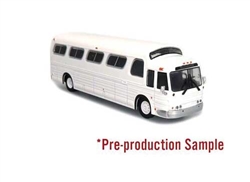Iconic Replicas 870288 HO 1966 GM 4107 Motorcoach Bus Assembled Painted, Unlettered 