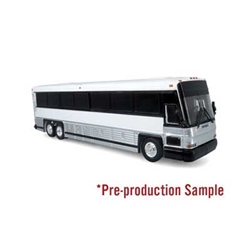 Iconic Replicas 870483 HO MCI D4000 Coach Assembled Painted Unlettered