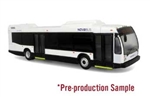 Iconic Replicas 870502 HO Nova Bus LFSD Transit Bus Assembled Painted Unlettered