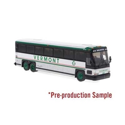 Iconic Replicas 870562 HO MCI D4000 Coach Assembled Vermont Transit