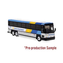 Iconic Replicas 870563 HO MCI D4000 Coach Assembled Ontario Northland
