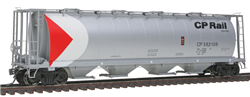 Intermountain 45221 HO Cylinder Covered Hopper Round Hatches CP MM Slv