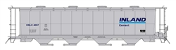 Intermountain 45239 HO Cylindrical Covered Hopper Round Hatch Inland Cement #4012
