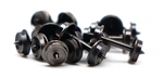 Intermountain 60054 N Metal Wheelsets 36" Diameter .537 Axle Length for MTL Trucks 12 Axles