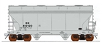 Intermountain 66541 N ACF 2 Bay Hopper Burlington Northern