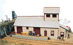 JL Innovative 121 HO Hubermill Warehouse Kit
